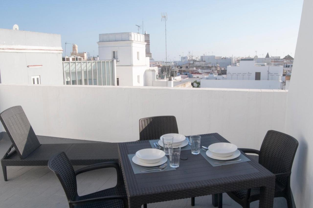 El Mirador De Ancha Lägenhet Cádiz Exteriör bild